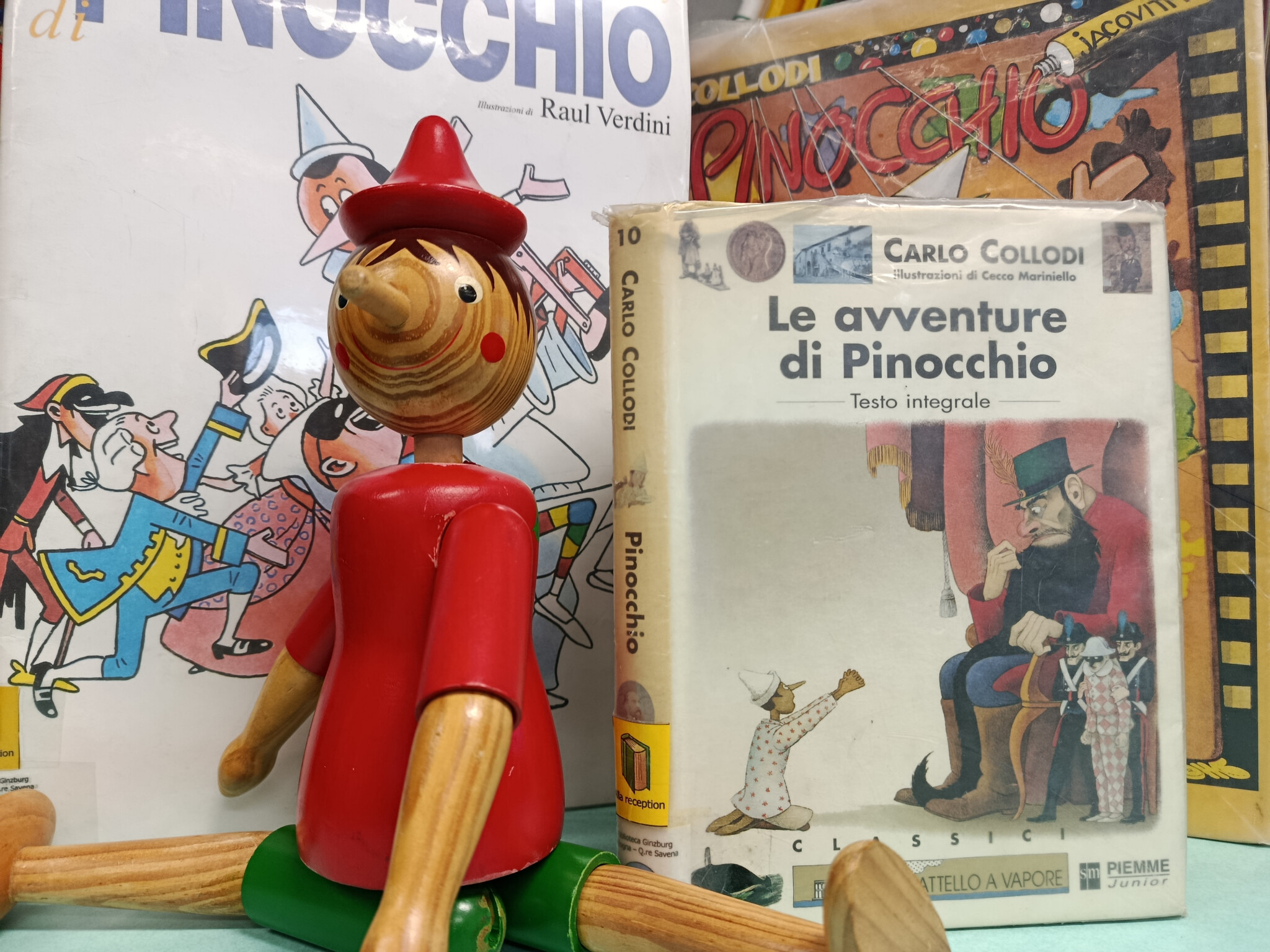 copertina di Pinocchio, burattino birichino!