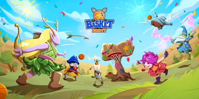Screenshot "Basket Party" di Orbital Games