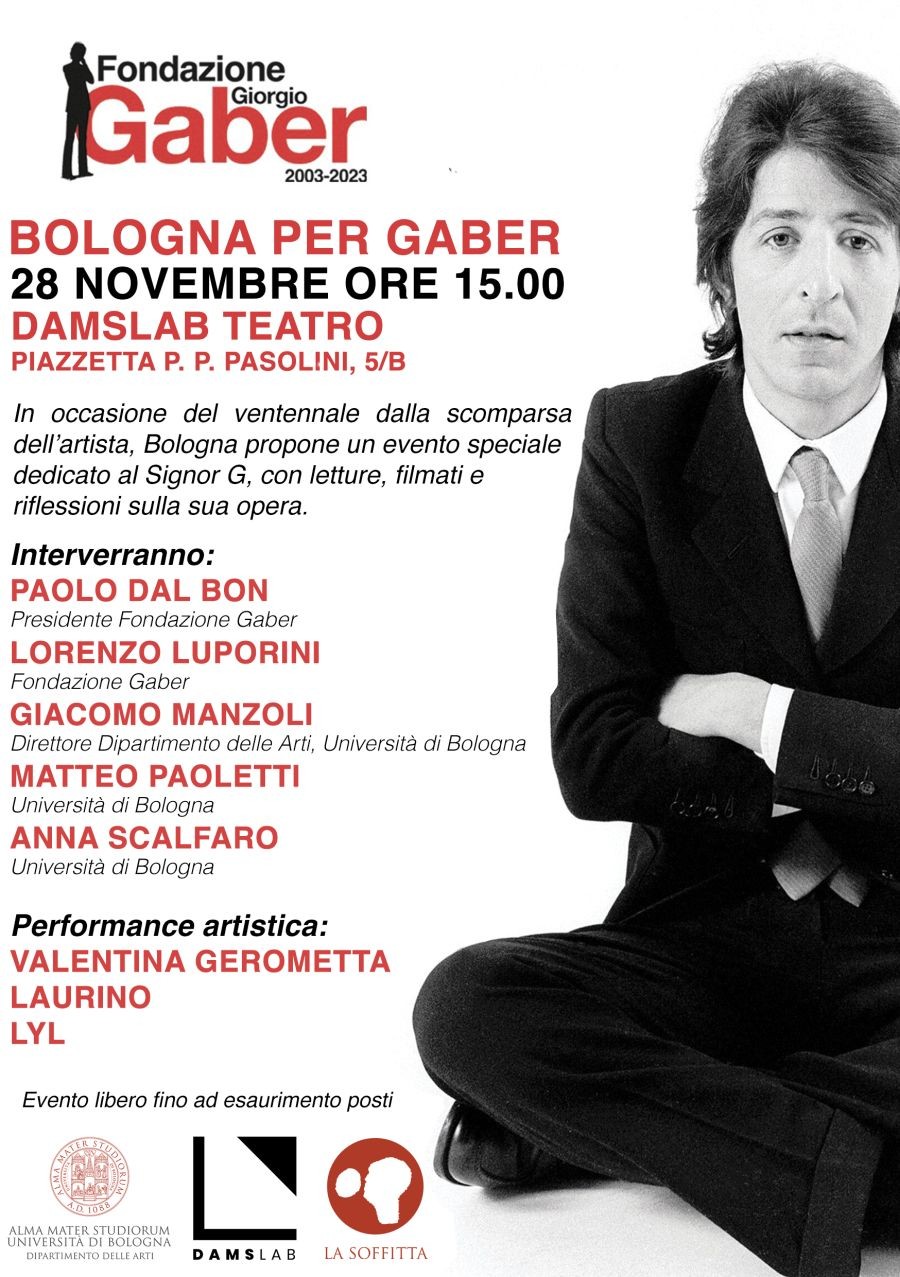 cover of Bologna per Gaber