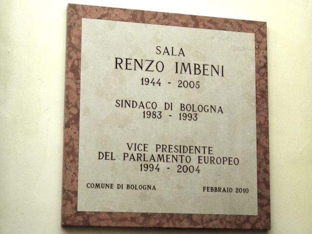 Sala dedicata a Renzo Imbeni