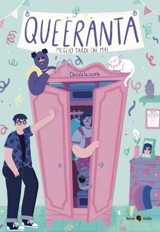 copertina di Queeranta : meglio tardi che mai 