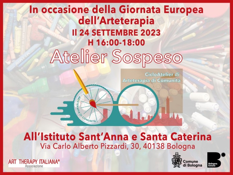 copertina di Atelier Sospeso: CicloAtelier di Arteterapia di Comunità in Mazzini (Santo Stefano) 