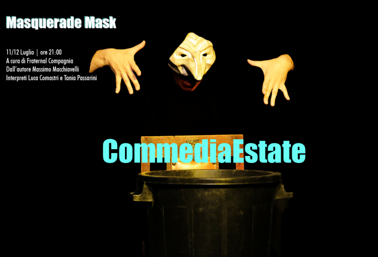 copertina di Masquerade mask