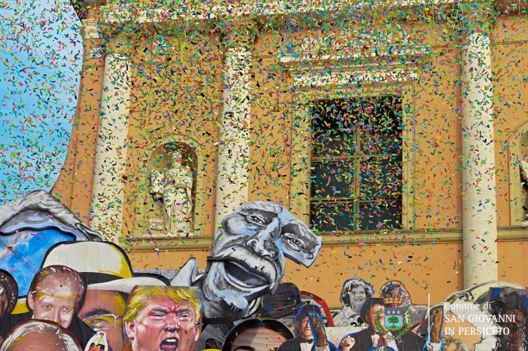 copertina di Aspettando i 150 anni del Carnevale storico di Persiceto