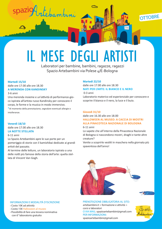 Spazio Artebambini Ottobre 2024 1