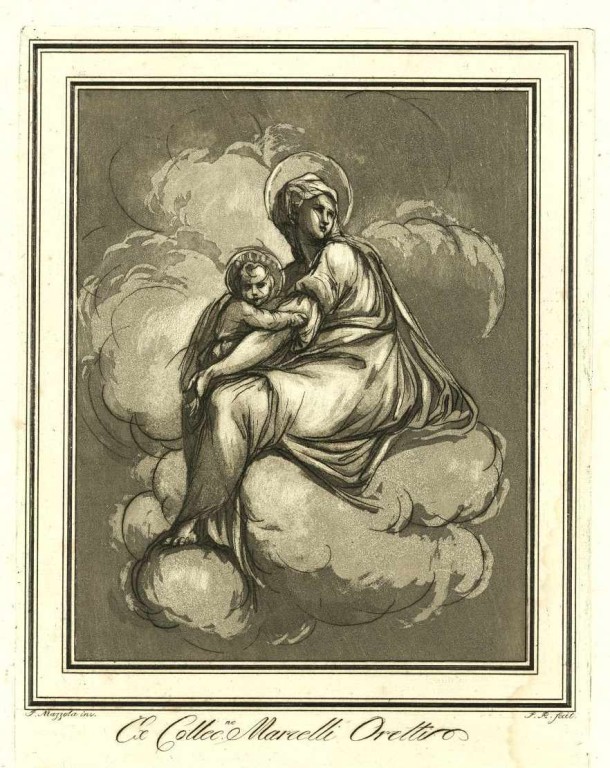 Francesco Rosaspina, Madonna con Bambino in gloria