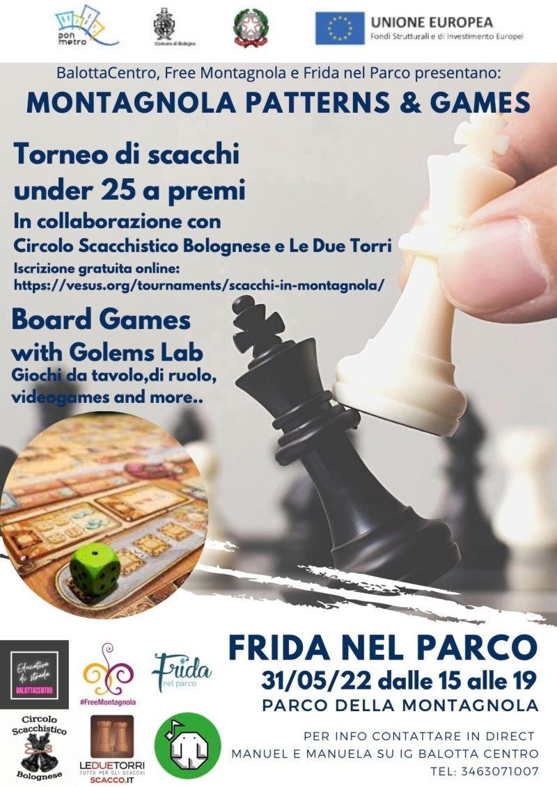 copertina di Montagnola patterns & game