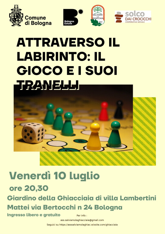 copertina di Attraverso il labirinto: il gioco e i suoi tranelli