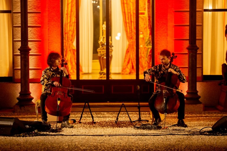 copertina di Concerto GuerzonCellos