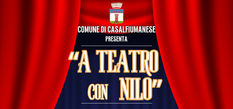 copertina di A teatro con Nilo 