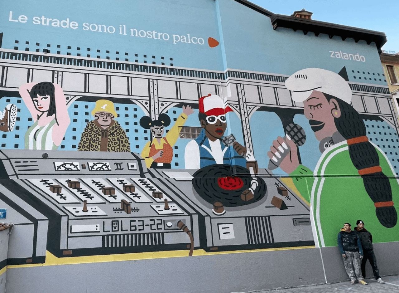copertina di ANDREA CORVINO - muralista