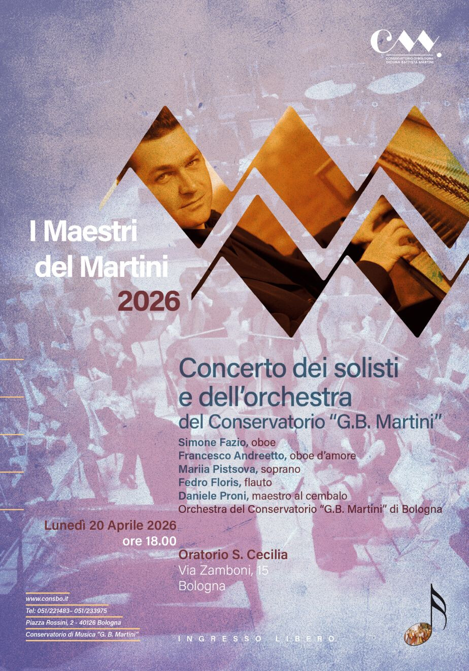 Concerto dei solisti e dell’orchestra del Conservatorio all’Oratorio S. Cecilia