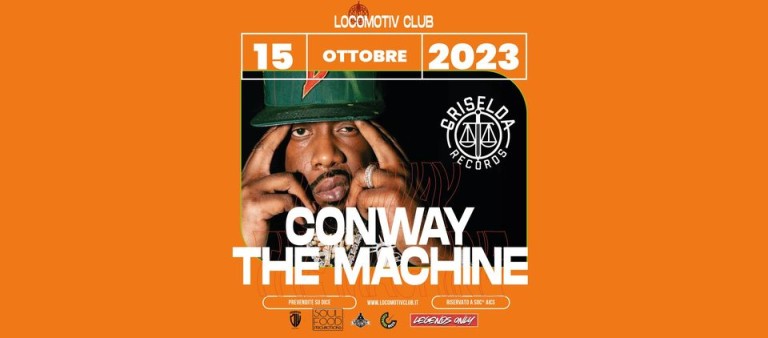 copertina di Conway The Machine | Opening: Bargeman & Originale Blanco (Smelly Flow live)