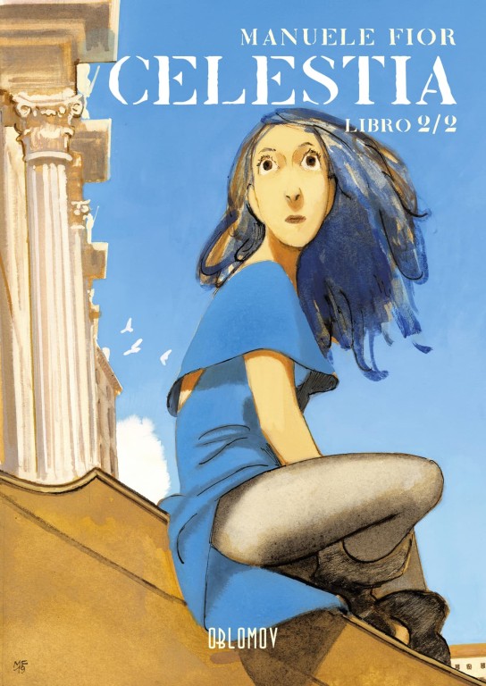copertina di Manuele Fior, Celestia Libro 2/2, Quartu Sant'Elena, Oblomov, 2020