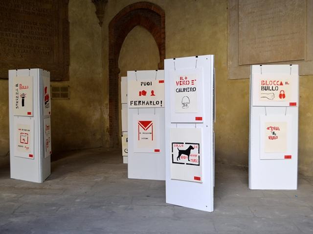Mostra "Contro il bullismo, per l'uguaglianza e l'integrazione" - Palazzo Comunale (BO) - 2017