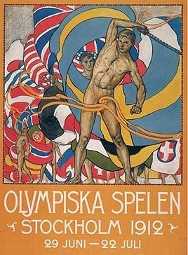 Manifesto dei Giochi Olimpici di Stoccolma 1912