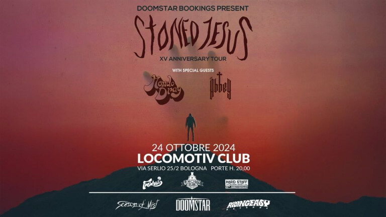 copertina di Stoned Jesus + Mondo Drag  + The Abbey