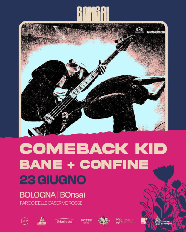 copertina di Comeback Kid + Bane + Confine