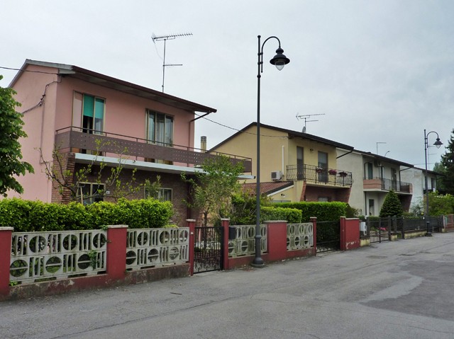 Una strada del Borgo San Luca a Bosaro (RO)