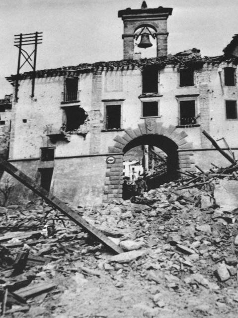 Firenzuola bombardata - Fonte: Museo storico etnografico di Bruscoli (FI)