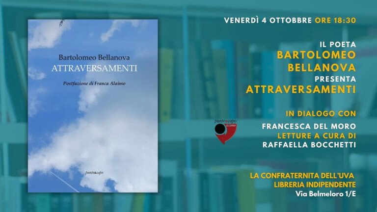 copertina di Bartolomeo Bellanova presenta Attraversamenti 