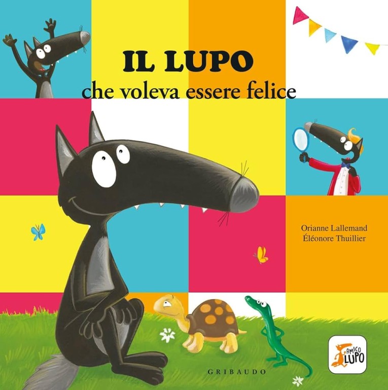 copertina di Orianne Lallemand ed Éléonore Thuillier | Buon compleanno Lupo e Lupetto