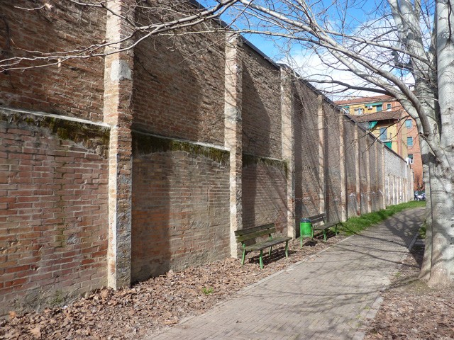 Muro dell'antica ferriera Parenti