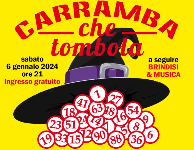 copertina di Carramba, che tombola!