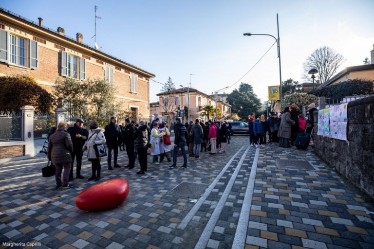 piazza scolastica via perti 2.02.24 foto margherita caprili 2