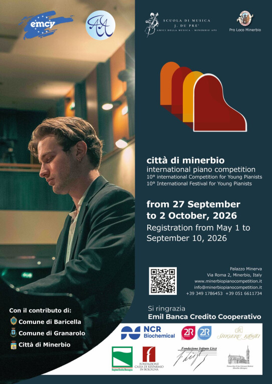 copertina di Città di Minerbio International Piano Competition 2026