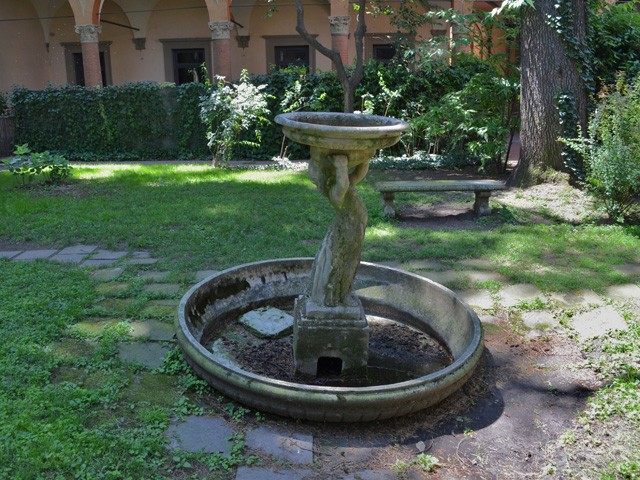 Palazzo Bolognetti Mattei - strada Maggiore (BO) - giardino