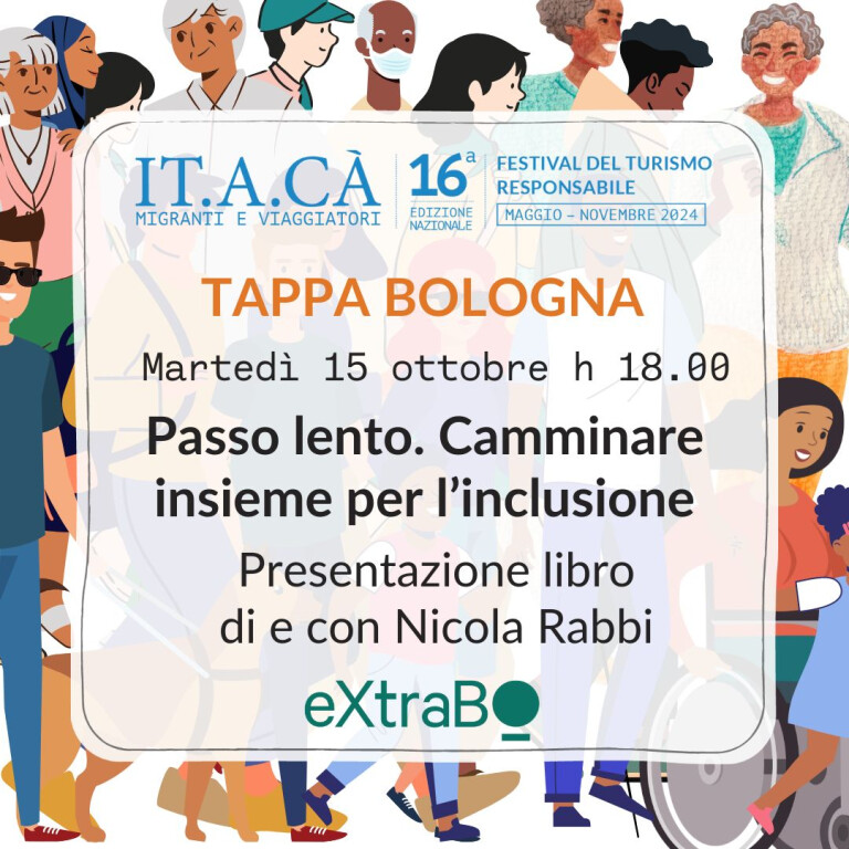 itaca 2024 bologna Presentazione libro Passo lento Rabbi Extrabo 1