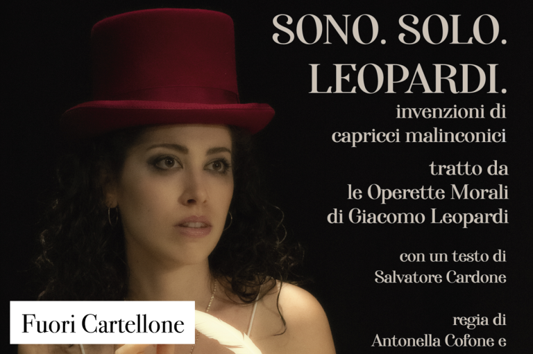 cover of Sono. Solo. Leopardi.