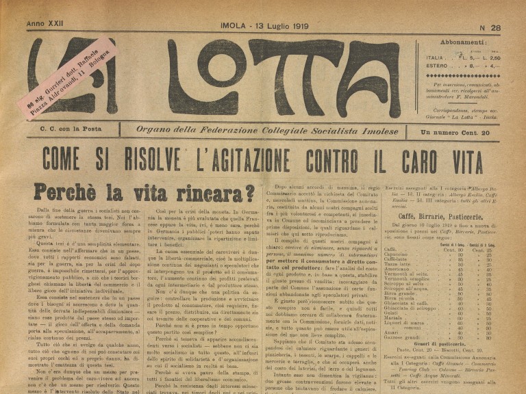 image of Imola, «La lotta» (13 luglio 1919)