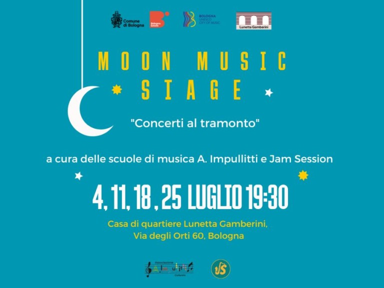 copertina di Moon Music Stage | Luglio