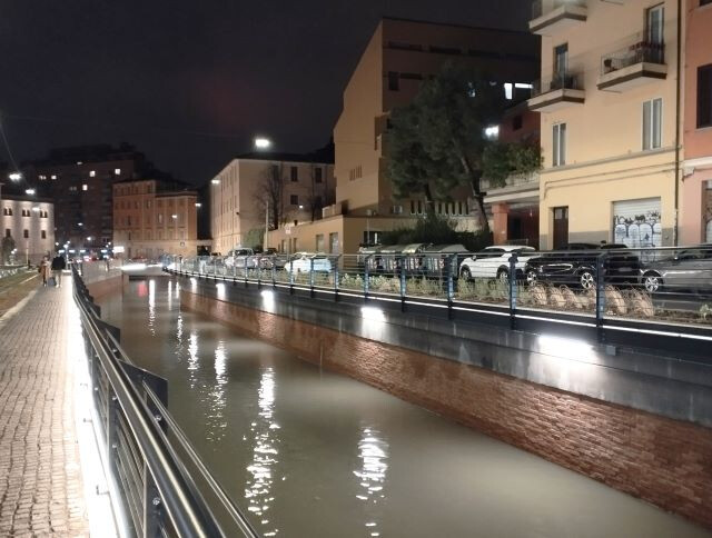 Il canale di Reno scoperto