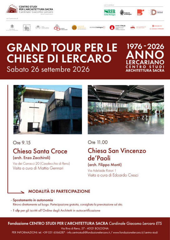 Grand Tour per le chiese di Lercaro