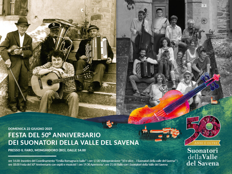 couverture de Festa del 50° anniversario dei Suonatori della Valle del Savena