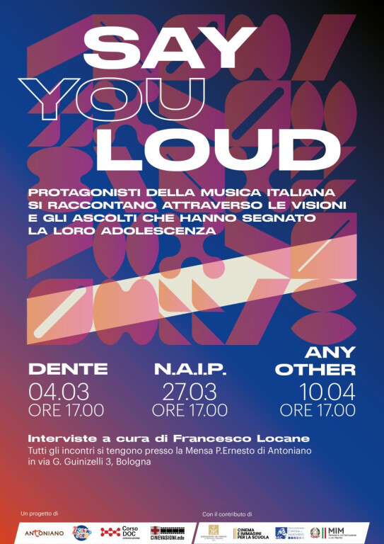 image de SAY YOU LOUD  – Suoni e Visioni 