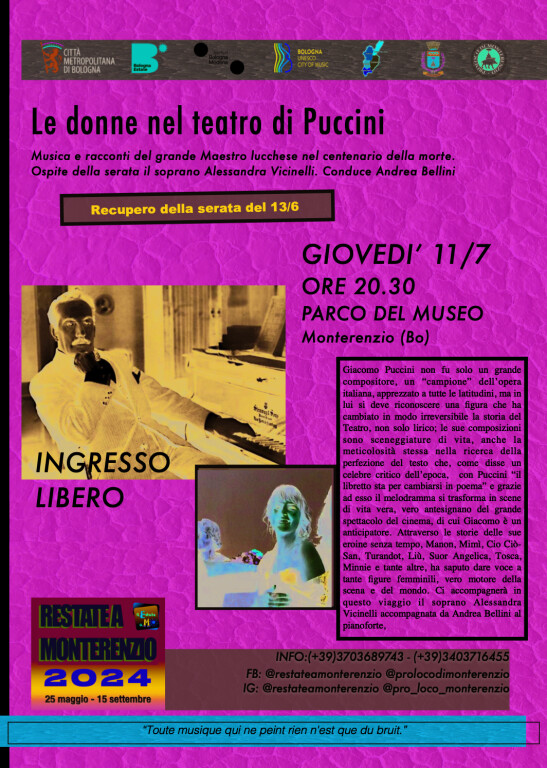 cover of Giacomo Puccini nel centenario della morte 