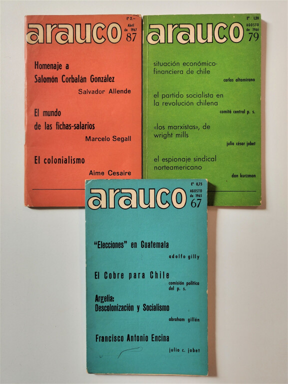 copertina di Arauco: tribuna del pensamiento socialista