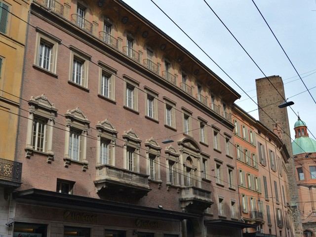 Palazzo delle Provincie Romagnole - E. Collamarini - via Rizzoli (BO)