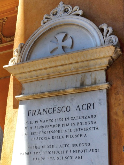Tomba di Francesco Acri 