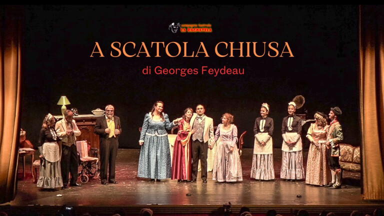 couverture de A SCATOLA CHIUSA di G.Feydeau