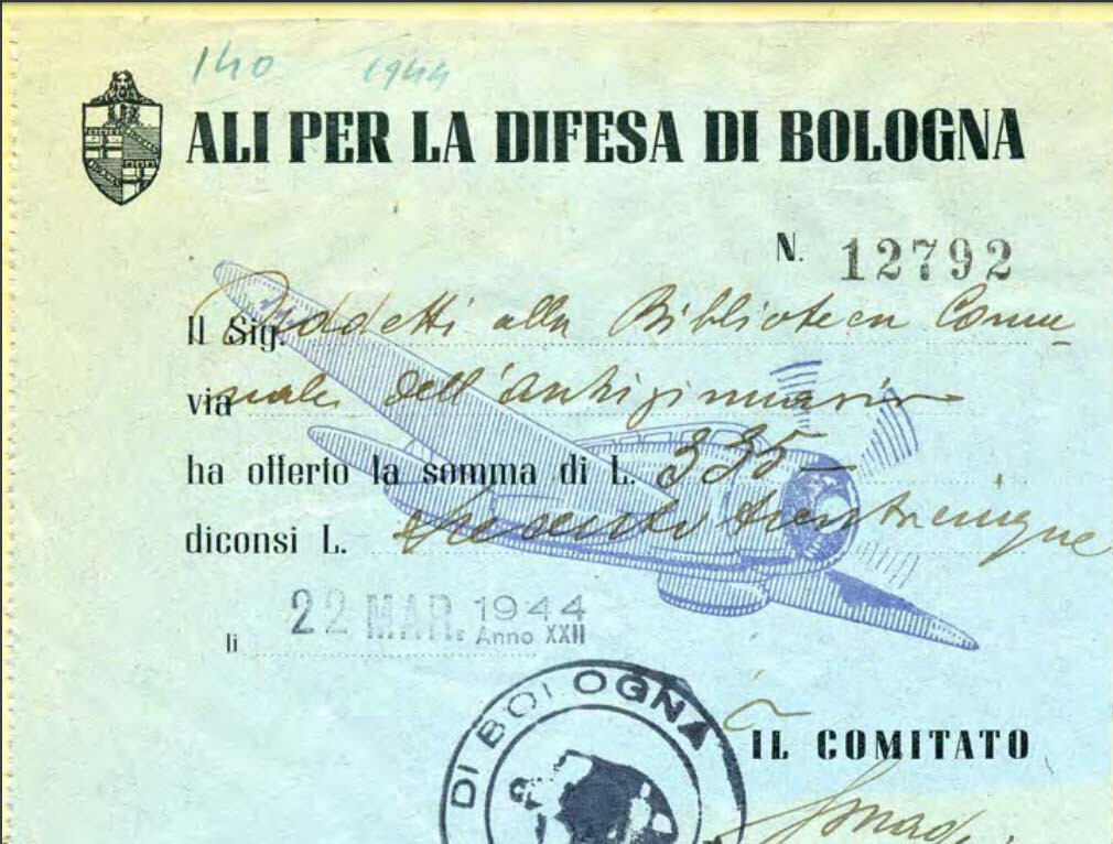 copertina di Documenti dall'Archivio della Biblioteca 