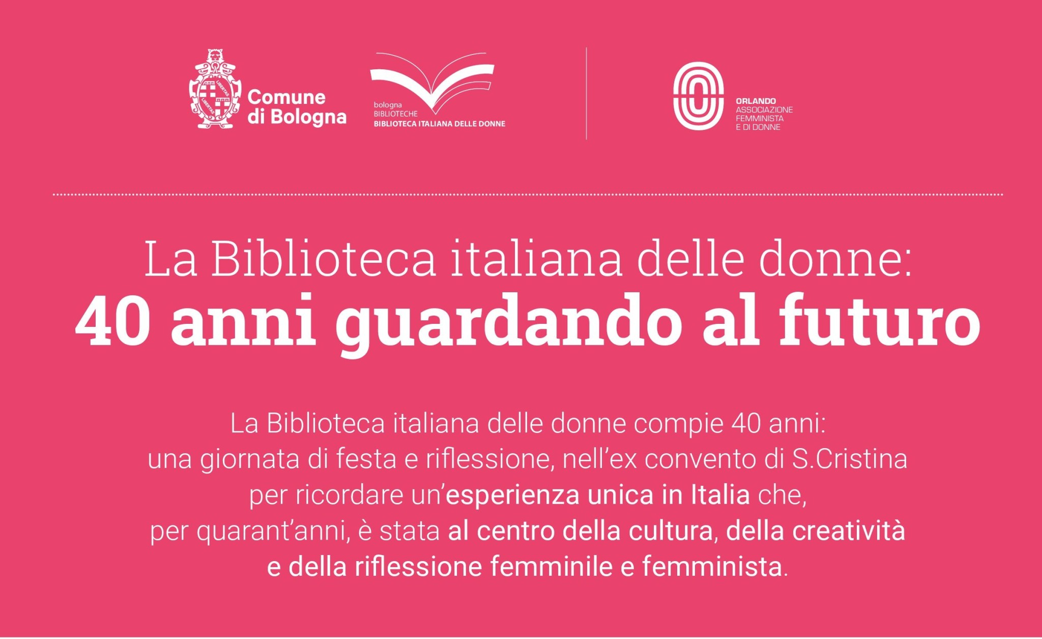 copertina di La Biblioteca italiana delle donne: 40 anni guardando al futuro