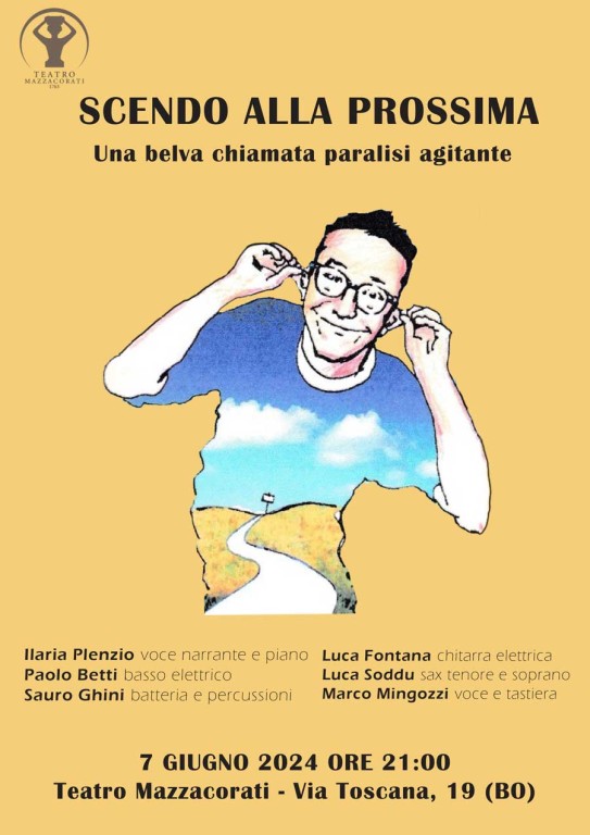 cover of Scendo alla prossima. Una belva chiamata paralisi agitante