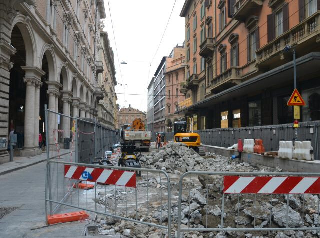 Cantiere del tram