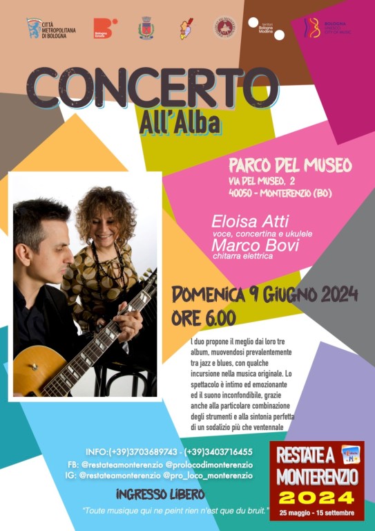 copertina di Concerto all'alba - REstate a Monterenzio 