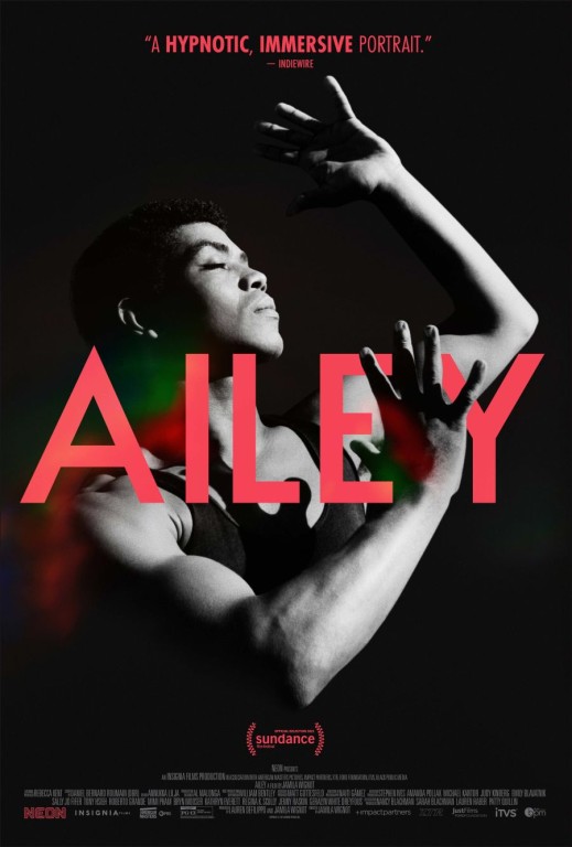 copertina di Proiezione del film Ailey di Jamila Wignot (2021)